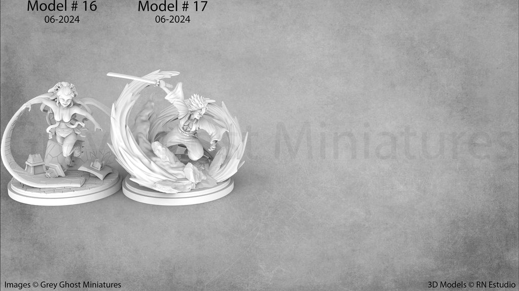 An Anime Series Inspired Miniatures | RN Estudio