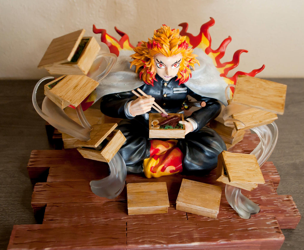 Rengoku -FAN ART- Custom Orders - Sizes-Multiple Options-Custom Hand Painting-3D KIT Print on Demand Pon