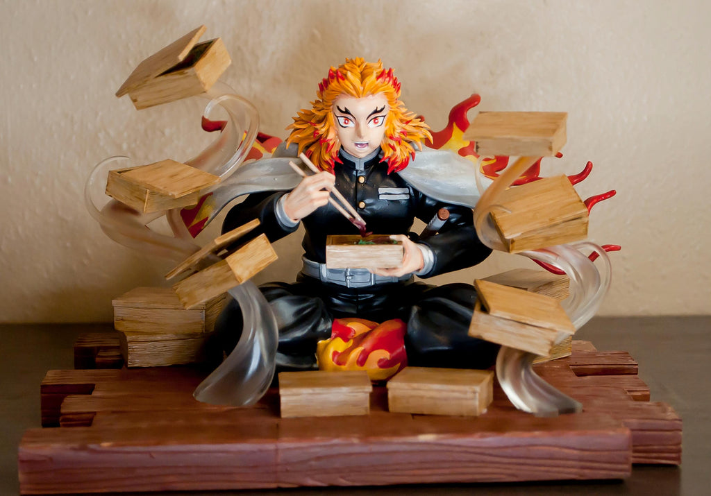 Rengoku -FAN ART- Custom Orders - Sizes-Multiple Options-Custom Hand Painting-3D KIT Print on Demand Pon