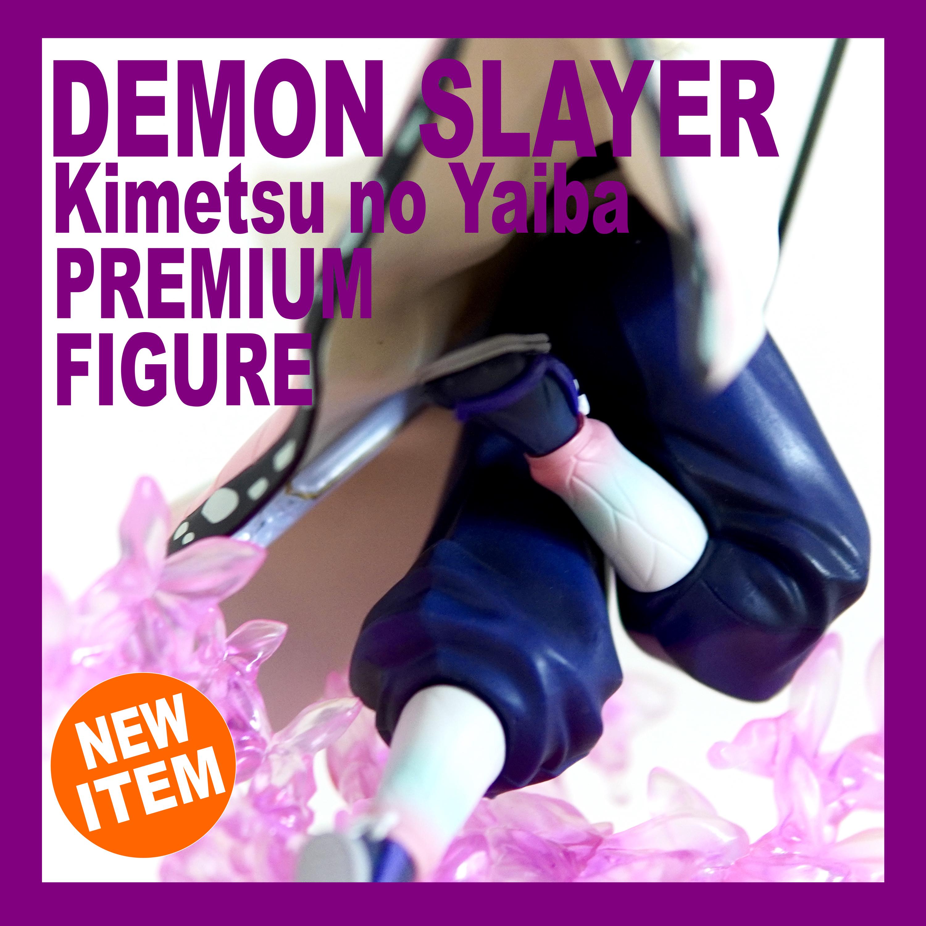 Demon Slayer Shinobu Kocho Figure | Kimetsu No Yaiba Insect Hashira Statue | Elegant Butterfly Pose Manga Character Display