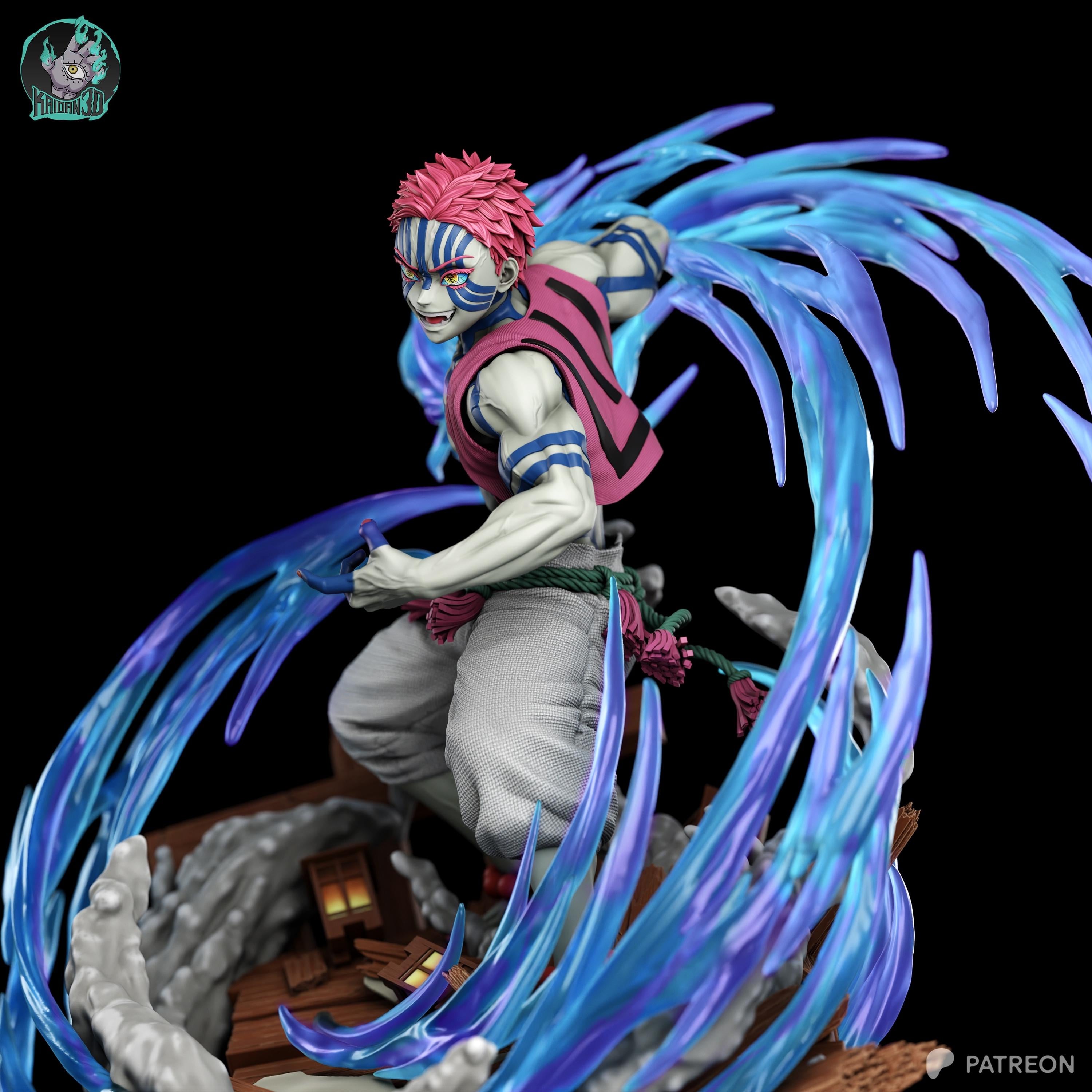 Demon Slayer Figure – 3D Printed Resin Diorama