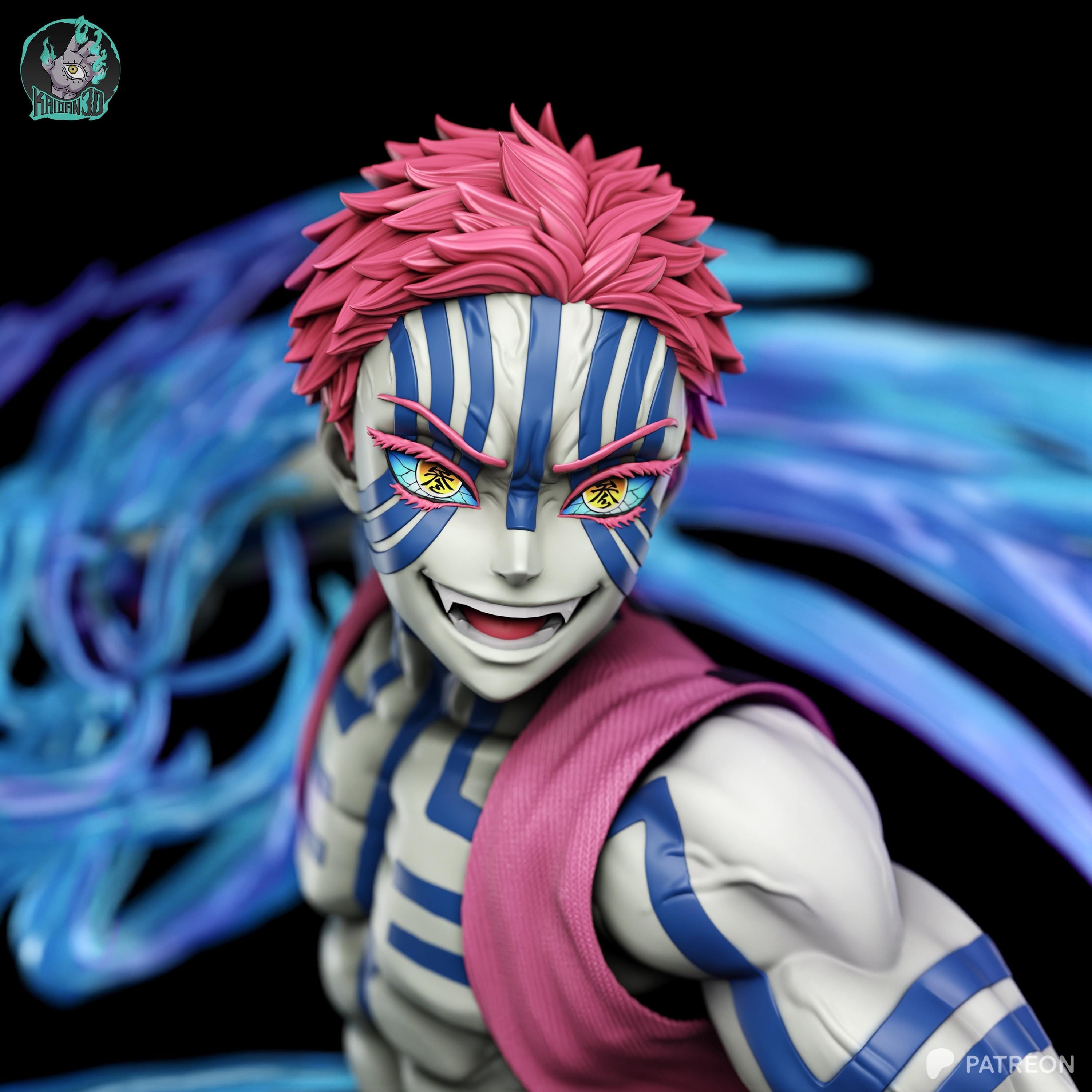 Demon Slayer Figure – 3D Printed Resin Diorama