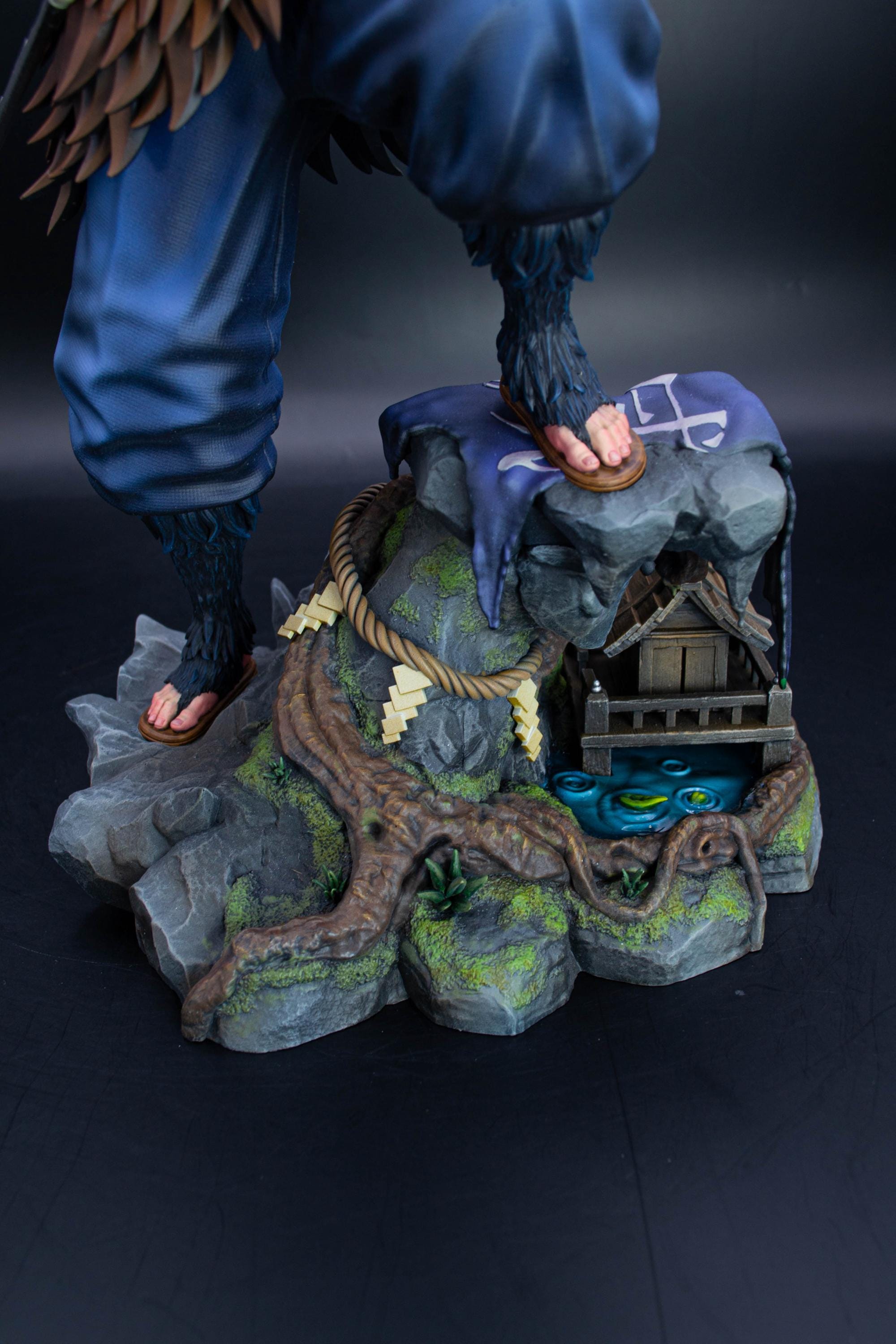 Inosuke Hashibira Demon Slayer Fan Art Statue | Hand-Painted Limited Figure