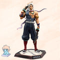 31Cm Uzui Tengen Demon Slayer Figure – Sound Hashira Anime Statue PVC Collectible, Manga Desk Decor, Premium Anime Gift for Fans