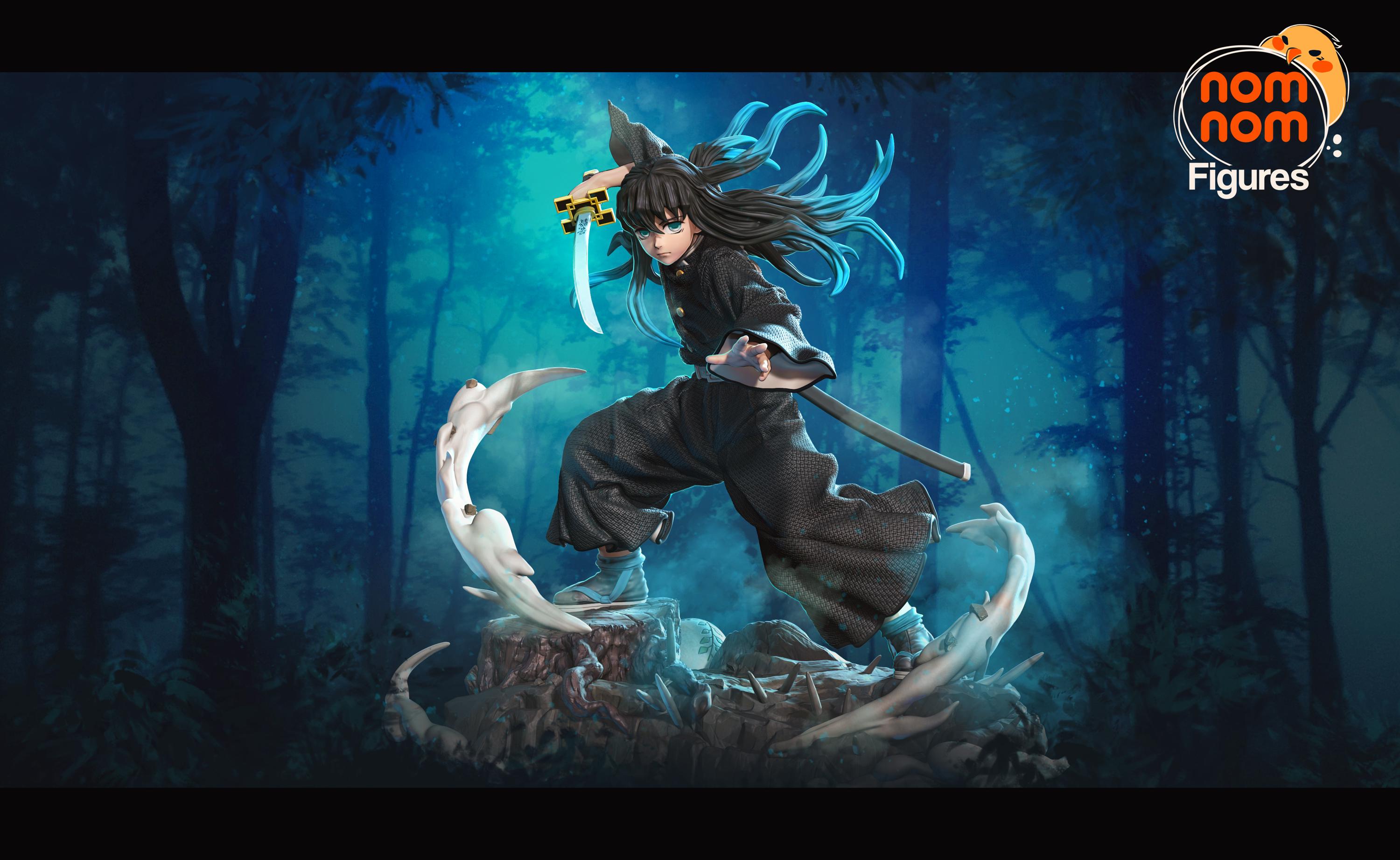Misty Demon Slayer | Garage Kit Resin Figure | Nomnom Figures
