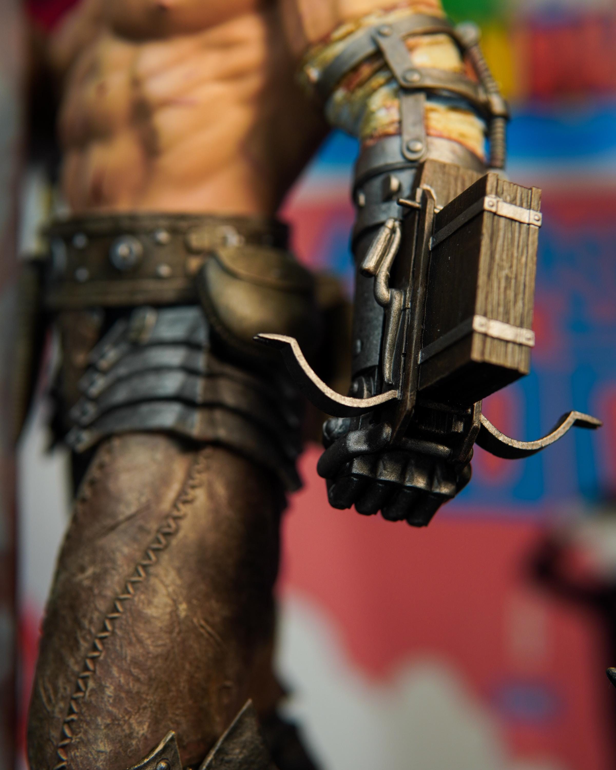 Hand Painted Resin Fan Art Figure – Premium Dark Fantasy / Anime Collector Statue – Guts Inspired