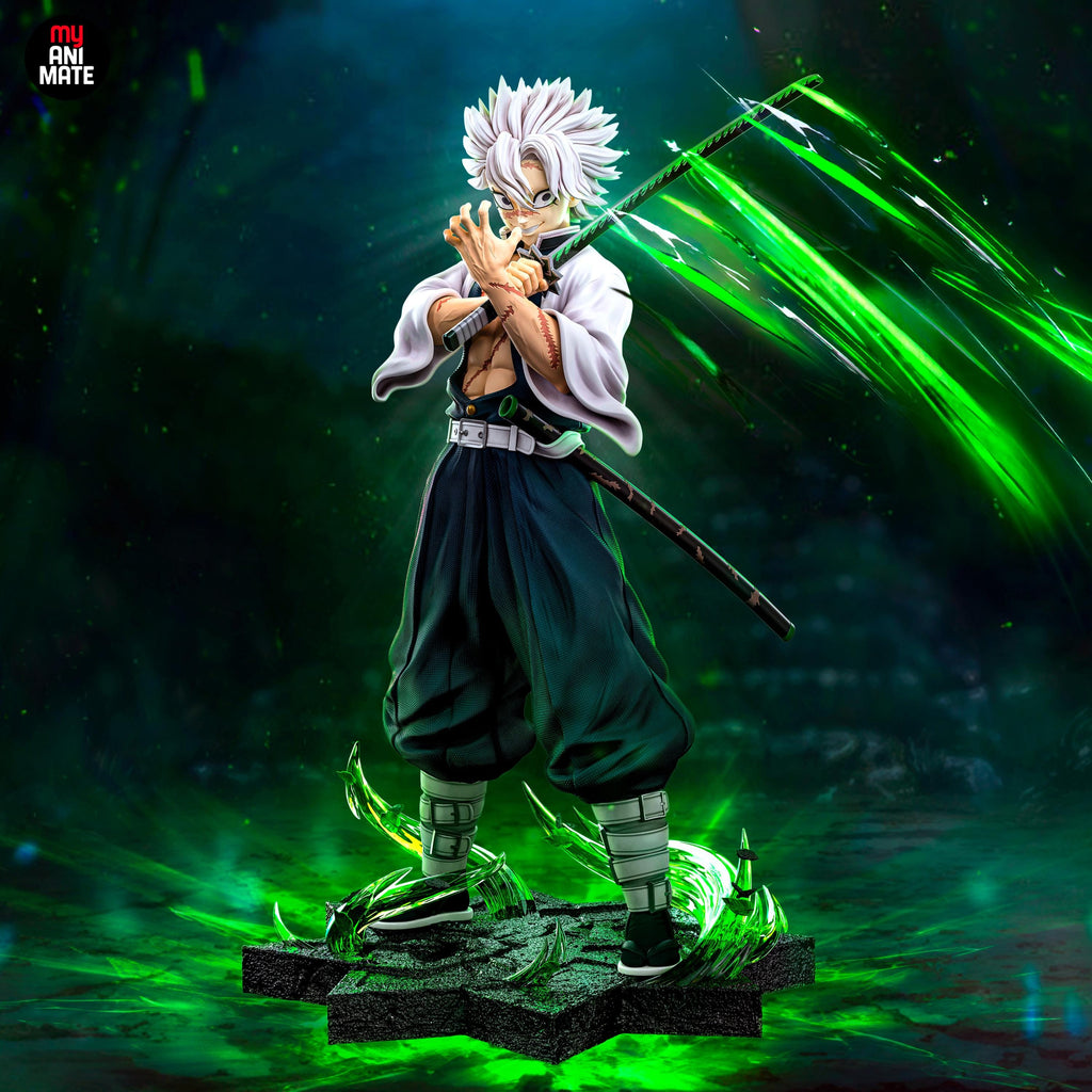 White-Haired Demon Slayer Resin Figure | Unpainted 1/8 Scale Model Kit