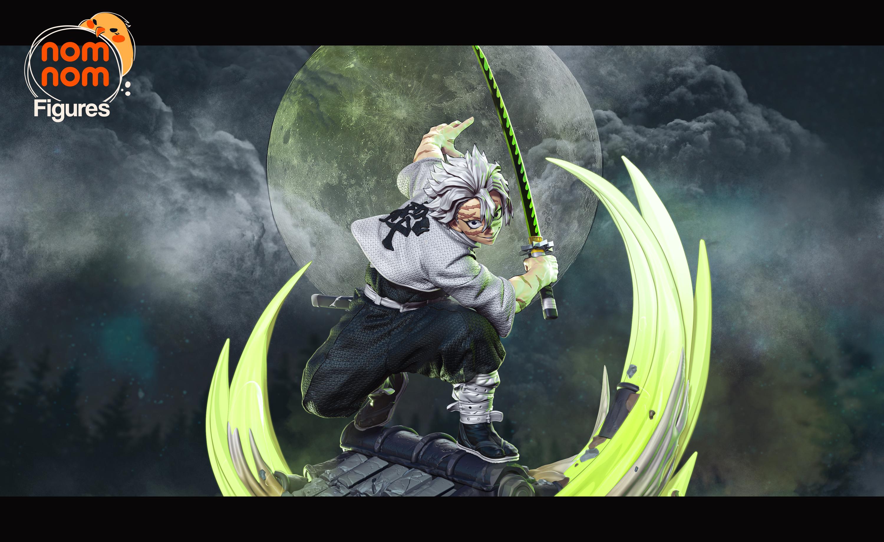 Windy Demon Slayer | Garage Kit Resin Figure | Nomnom Figures
