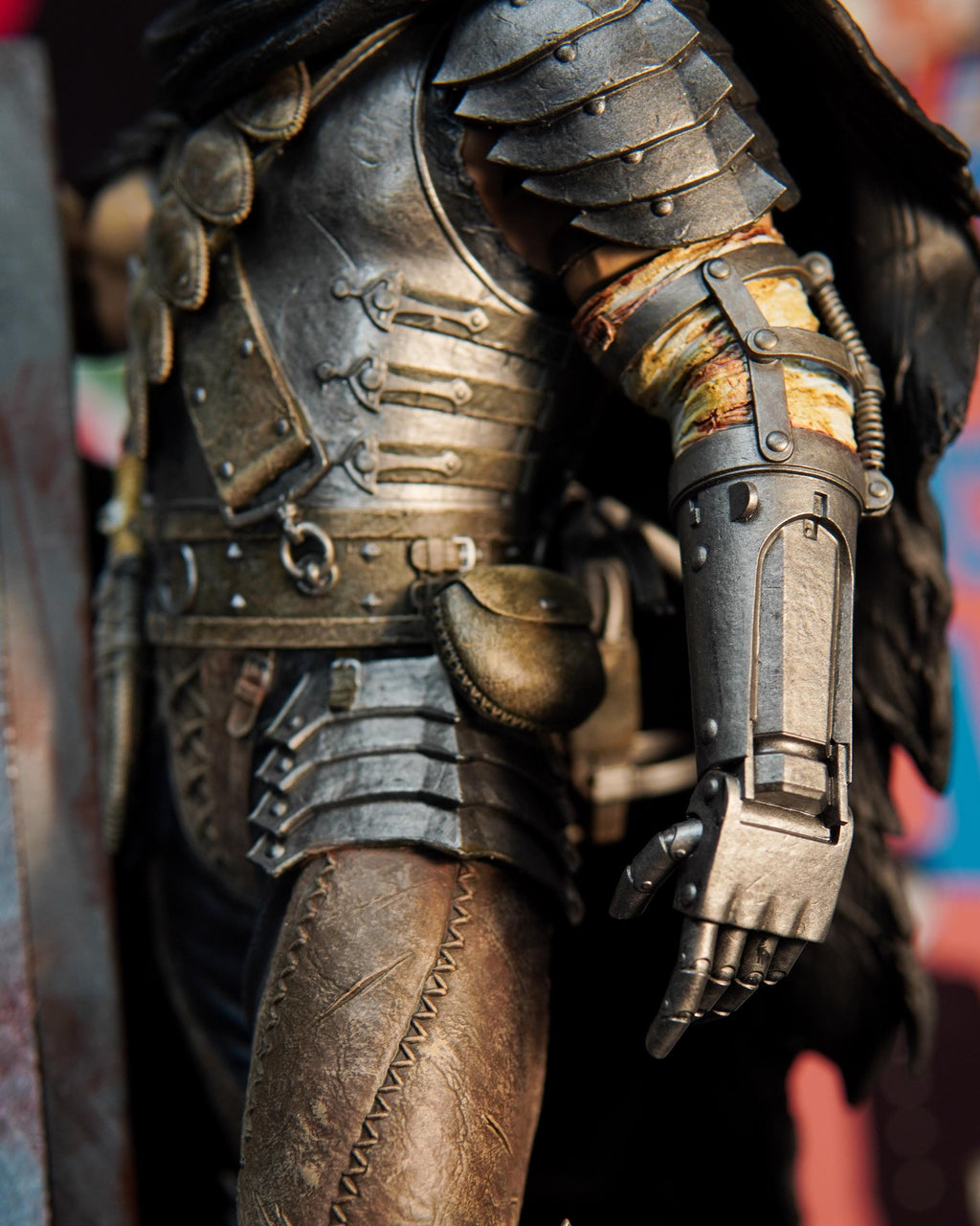 Hand Painted Resin Fan Art Figure – Premium Dark Fantasy / Anime Collector Statue – Guts Inspired