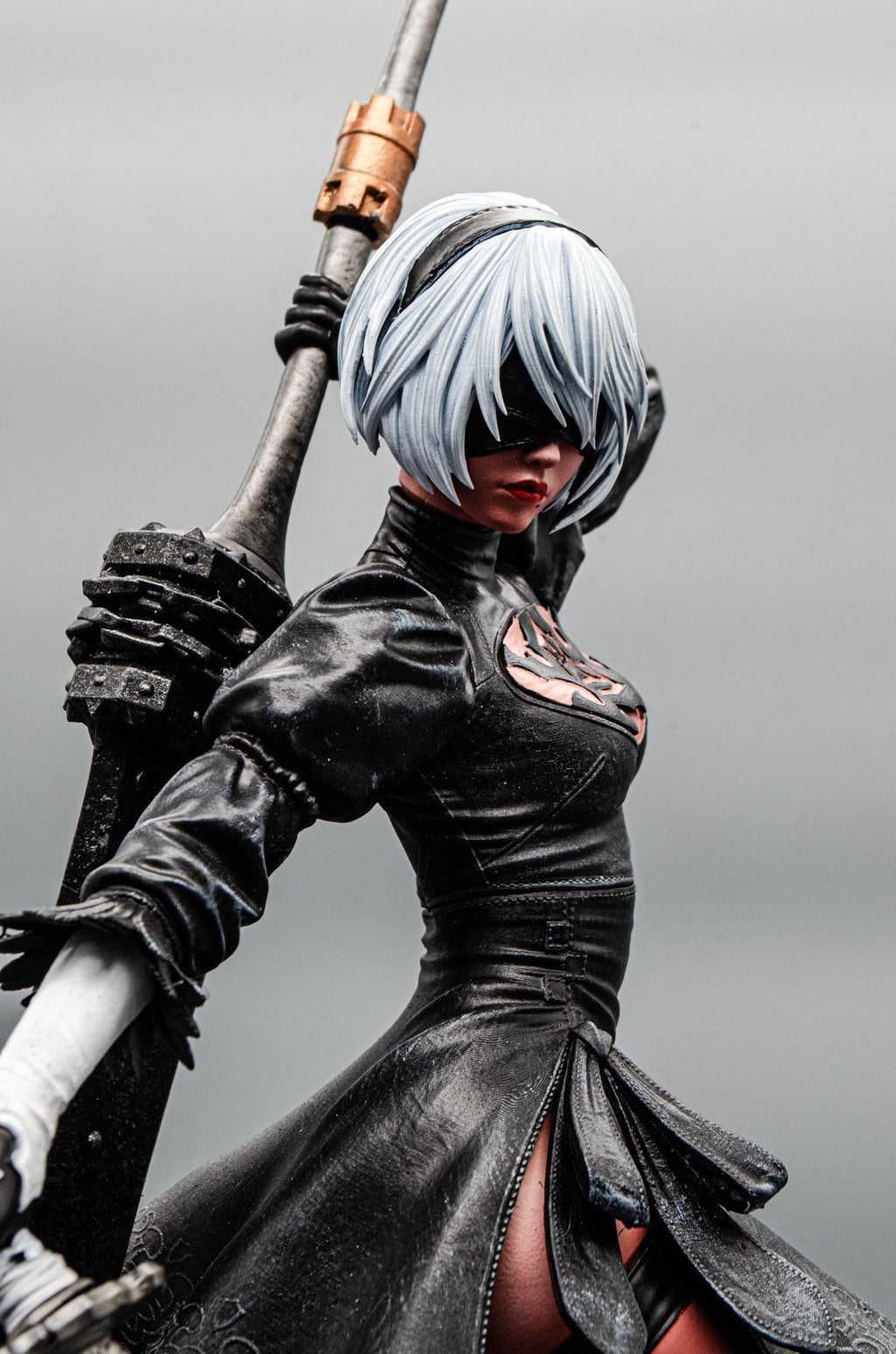 2B Statue | Nier Automata Fan Art Figure ~30Cm | Yorha Gaming Collectible