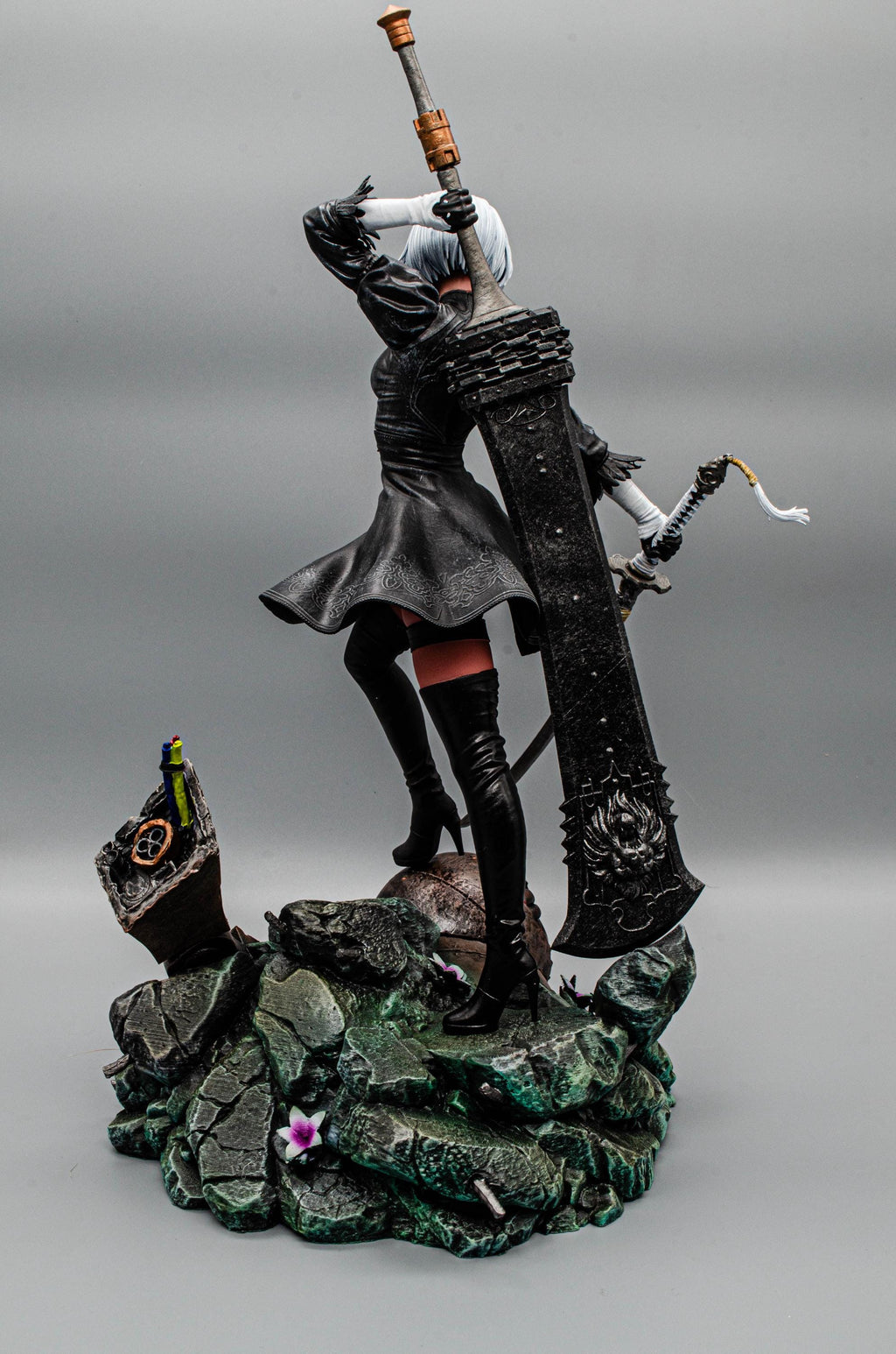 2B Statue | Nier Automata Fan Art Figure ~30Cm | Yorha Gaming Collectible