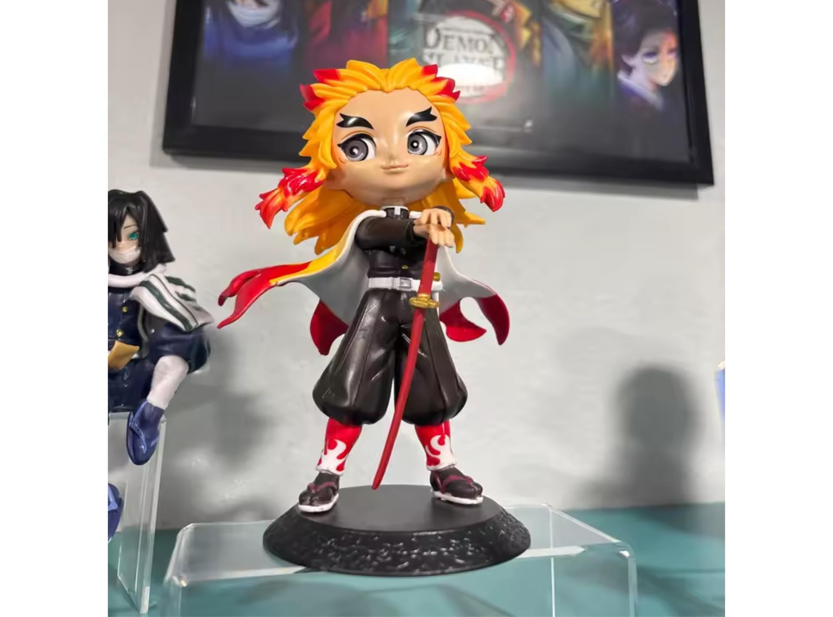 Demon Slayer Character Figure, Desktop Collectible, Figurine, Qposket Display Toy, Children Gift Item