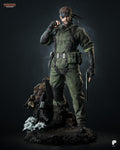Big Boss Metal Gear Hand Painted Figure, Tactical Soldier Statue, Stealth Action Collectible, Military Warrior Figurine, Gamer Gift, Decor