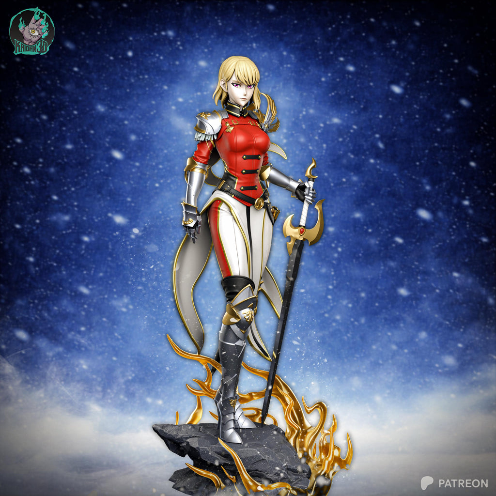 Cha Hae-In - Garage Kit – 1/6 Scale Resin Model Kit – Unpainted & Unassembled Anime Figure - Solo Leveling Fan Art