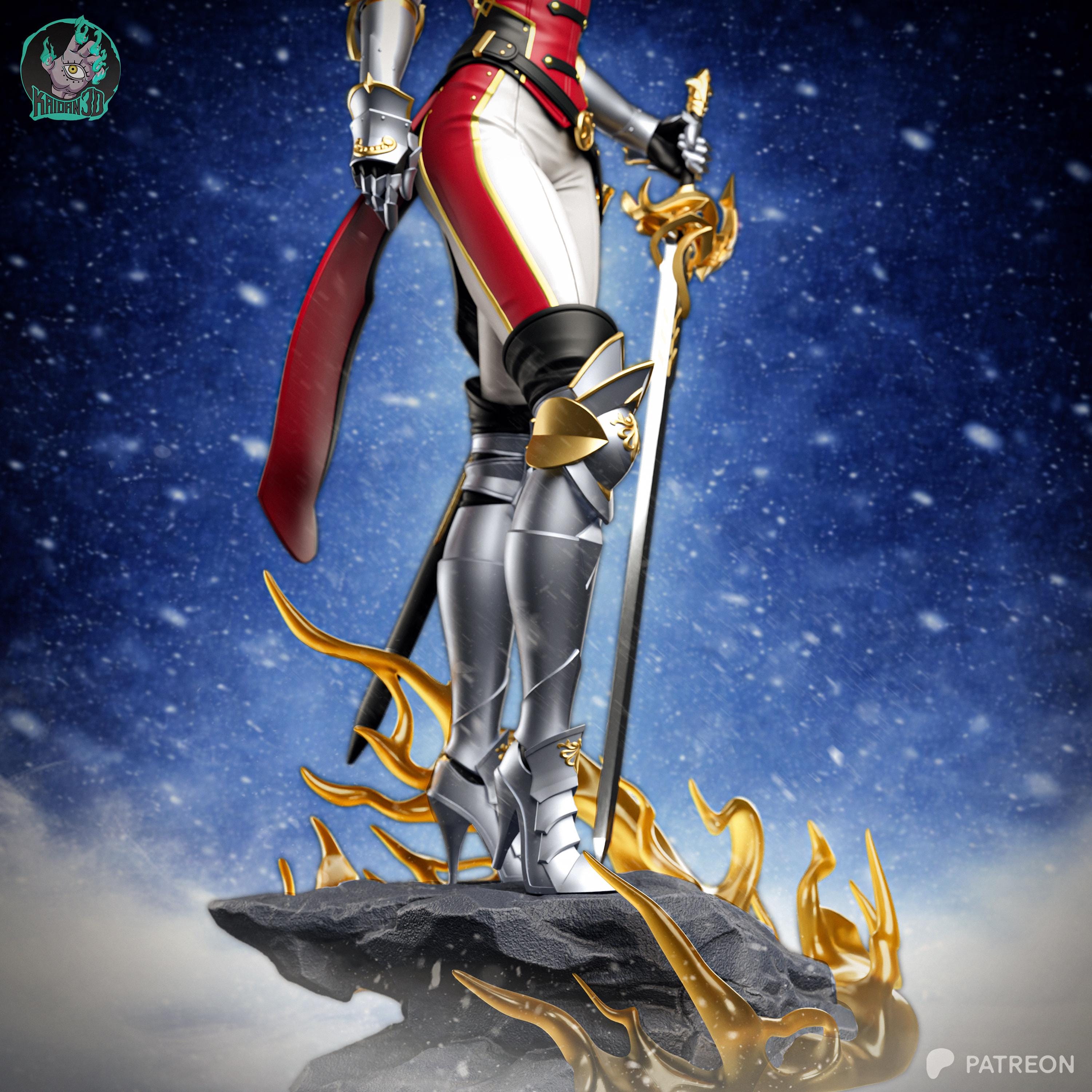 Cha Hae-In - Garage Kit – 1/6 Scale Resin Model Kit – Unpainted & Unassembled Anime Figure - Solo Leveling Fan Art