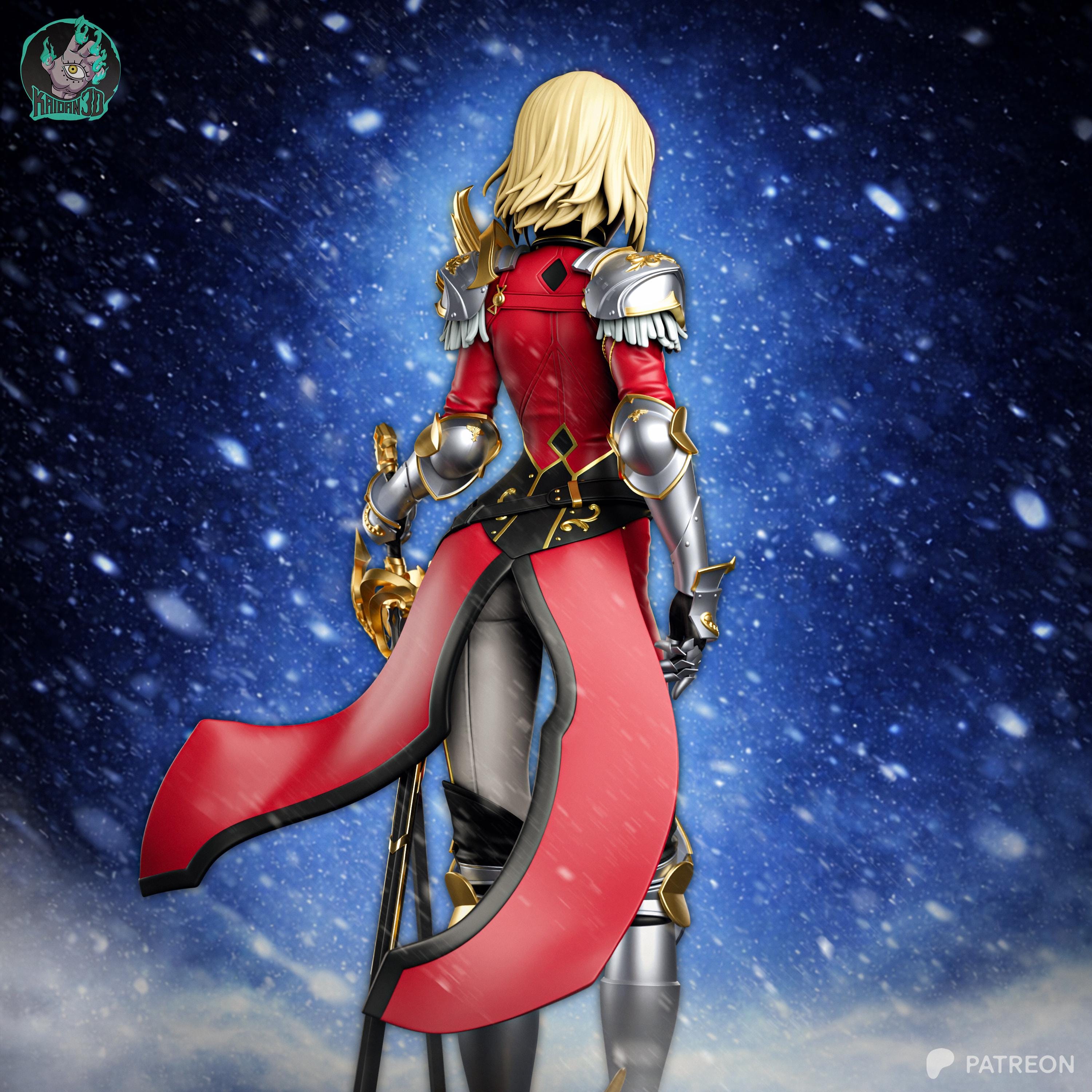 Cha Hae-In - Garage Kit – 1/6 Scale Resin Model Kit – Unpainted & Unassembled Anime Figure - Solo Leveling Fan Art