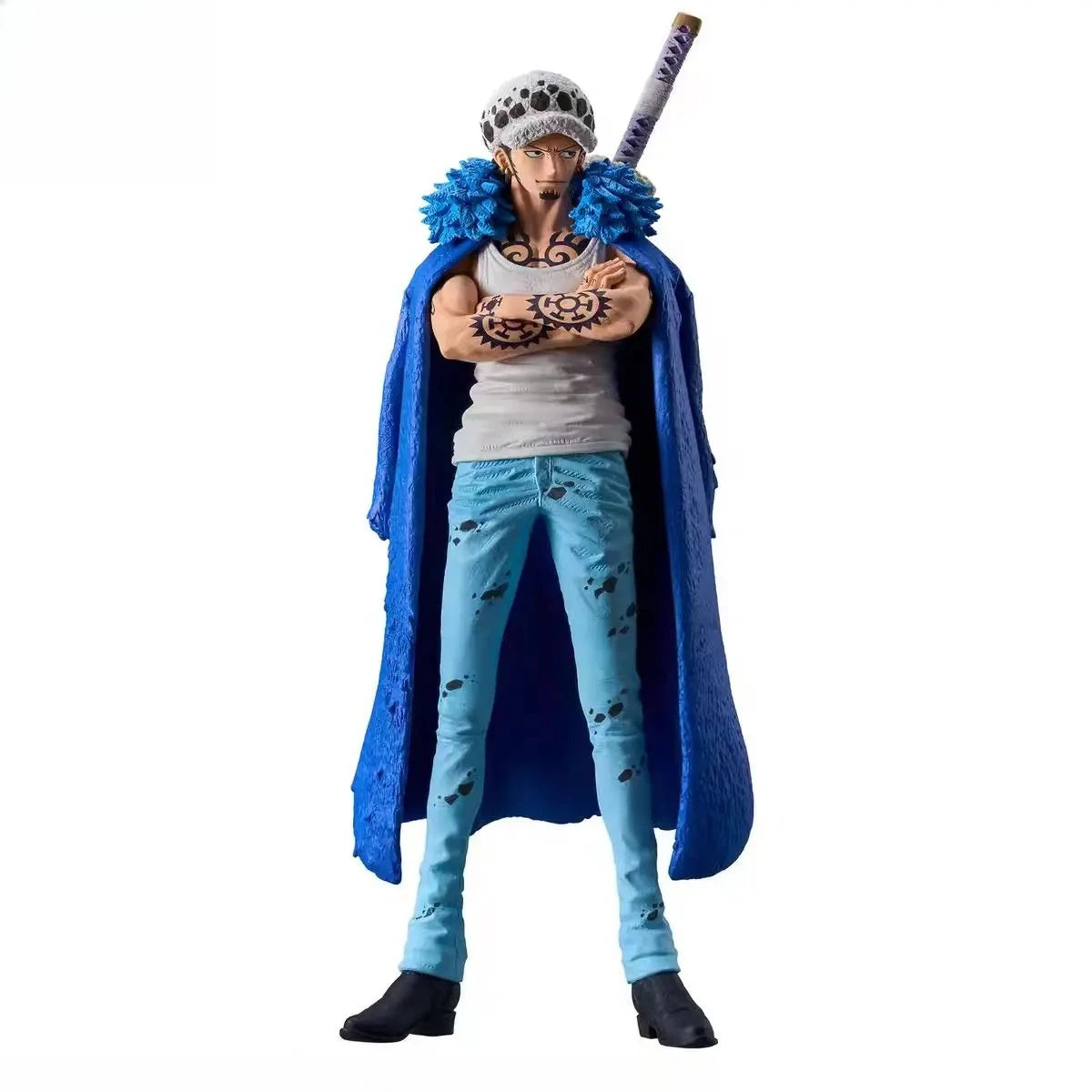 One Piece Battle Suit AS Rote Figurine Trafalgar Model Anime GK Statue Trendy Toy Ornament Gift